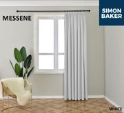Simon Baker | Messene Tape White/Grey Curtain