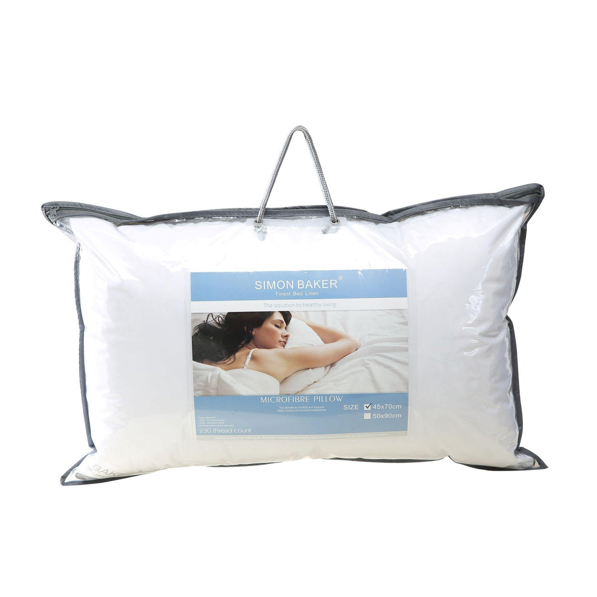 Simon Baker | Microfibre Pillow Inner - King 50 x 90 cm