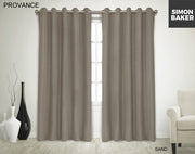 Simon Baker | Provance Eyelet Curtain Sand