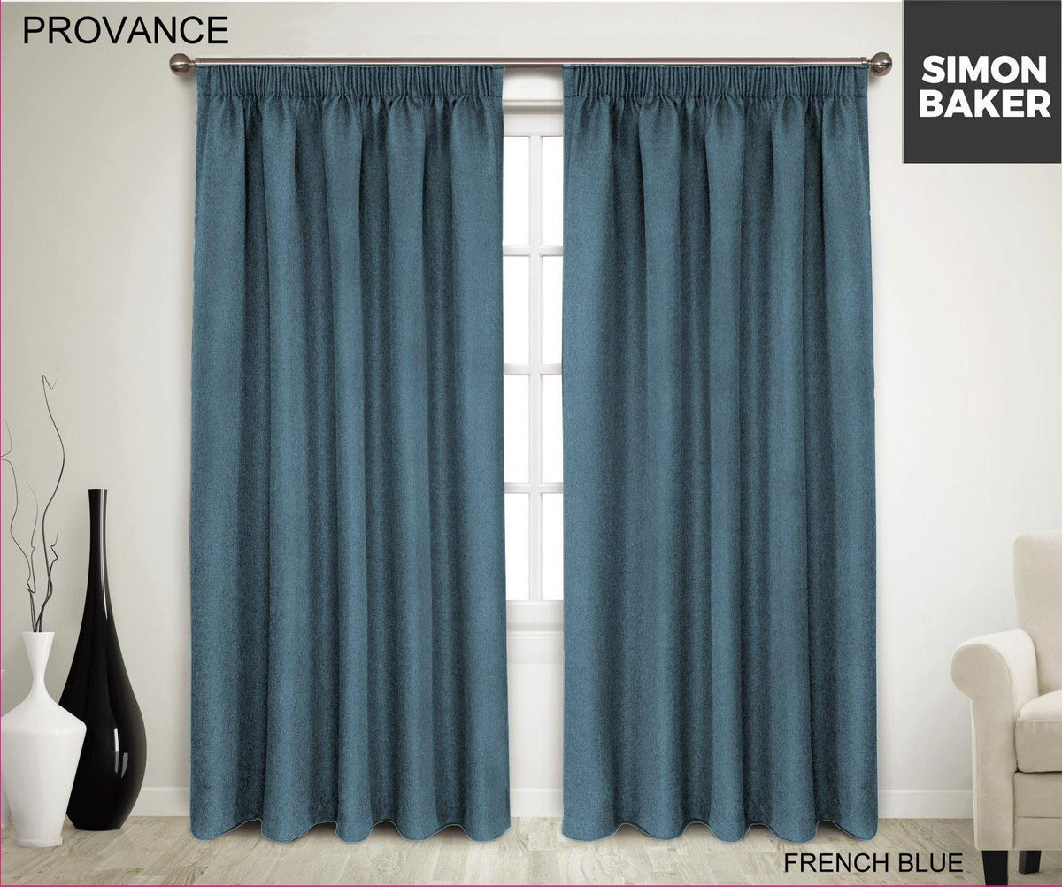 Simon Baker | Provance Tape Curtain French Blue