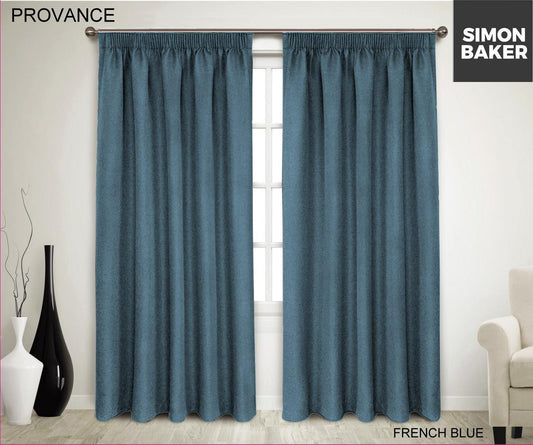 Simon Baker | Provance Tape Curtain French Blue