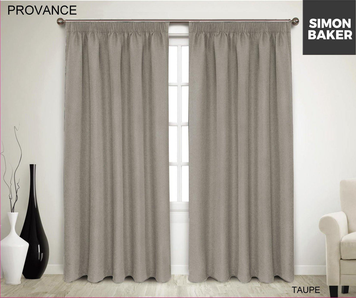 Simon Baker | Provance Tape Curtain Taupe