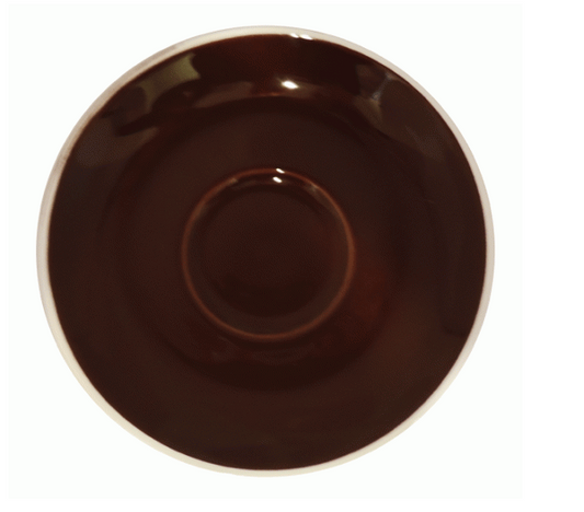 Style Saucer | NOVA STYLE Brown SAUCER 12cm - FOR 70ml CUP (Set of 6)
