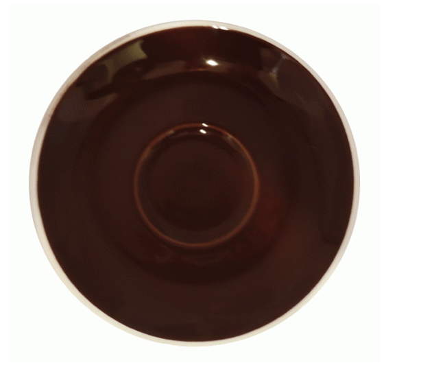 Style Saucer | NOVA STYLE Brown SAUCER 14cm - FOR 260ml CUP (Set of 6)