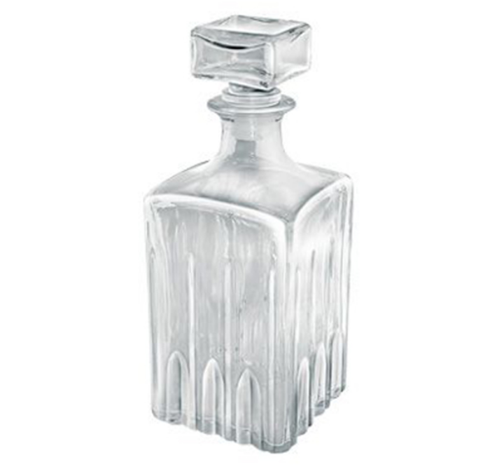 Square Decanter Glass Lid