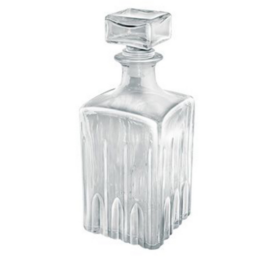 Square Decanter Glass Lid