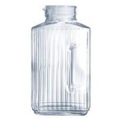 Glass Jug | Quadro Jug - 2L (Set of 6)
