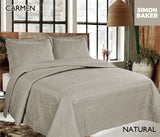Simon Baker | Carmen Quilted Bedspread Natural