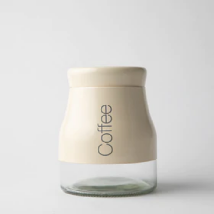 HOTEL COLLECTION - Cream Coffee Jar