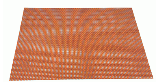 Place Mat | BROAD WEAVE ORANGE PLACEMAT 30CM X 45CM