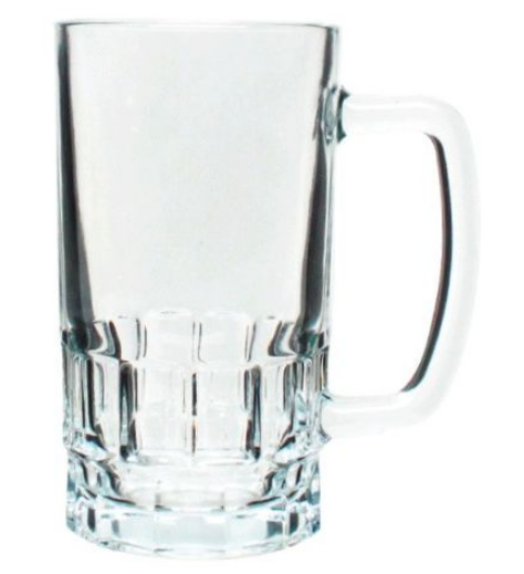 Beer Glass | GLASS BEER MUG 56CL (Set of 6)