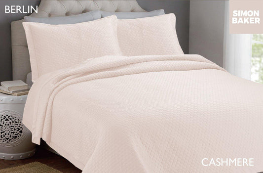 Simon Baker | Berlin Bedspread Cashmere (Various Sizes)