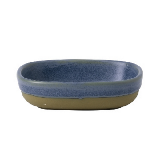 Churchill - Emerge - OSLO Blue Shallow Tray -12 x 9 x 3.3cm (Set of 6)