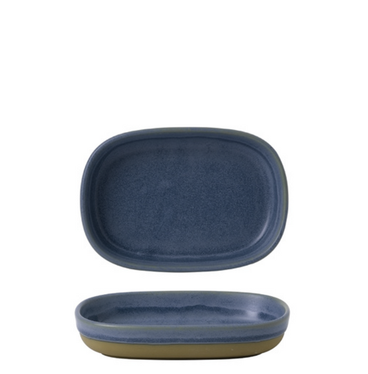 Churchill - Emerge - OSLO Blue Shallow Tray 17.3 x 11.9 x 3.3cm (Set of 6)