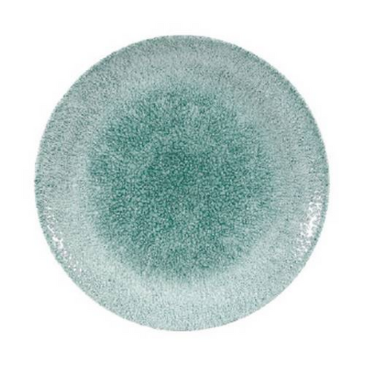 ﻿Churchill - Raku Jade Green – Coupe Plate – 28.8m (Set of 12)