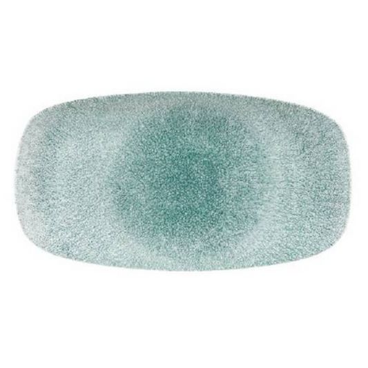 Churchill - Raku Jade Green – Oblong Chefs Plate 35.5 X 19cm (Set of 6)