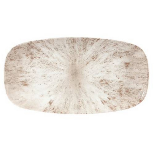 Churchill - Stone Agate Grey – Oblong Chefs Plate- 35.5 X 19cm (Set of 6)