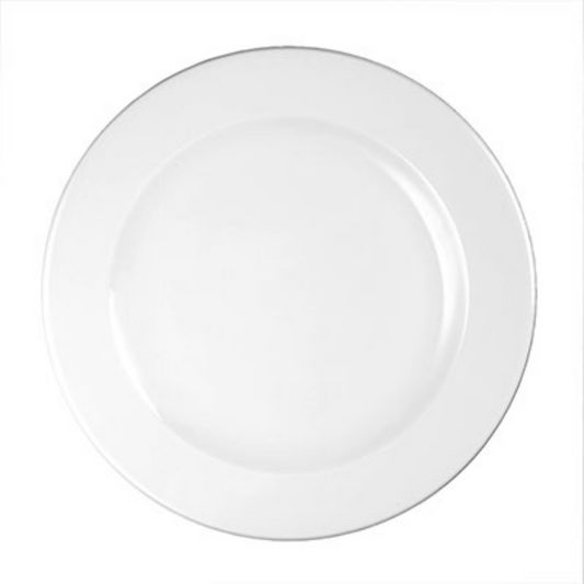 Churchill - Profile Plate White - 30cm (Set of 12)