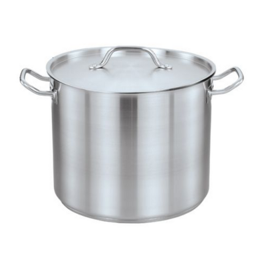 Casserole Pot | STAINLESS STEEL CASSEROLE POT WITH LID 23X26CM (12L)