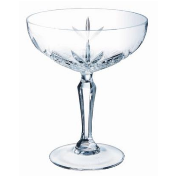 Champagne/Cocktail Glass | ARC Broadway Coupe Saucer 250ML (Set of 6)
