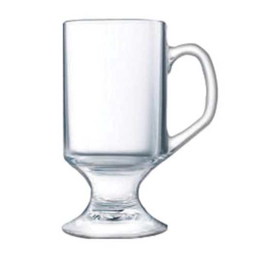 Clear Glass Mug | Footed Mug 29CL  (Set of 6)