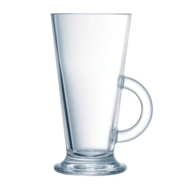 Clear Glass Mug | LATINO MUG 280ML TEMPERED (Set of 6)