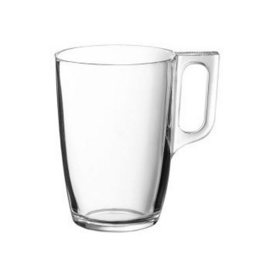Clear Glass Cup | VOLUTO CUP 220ML TEMPERED (Set of 6)