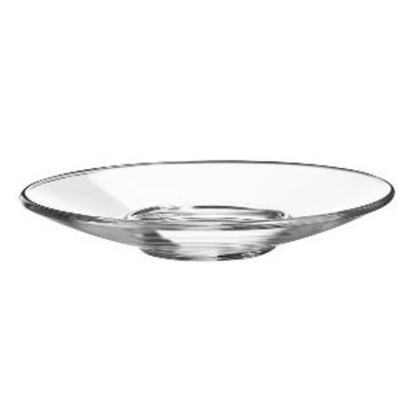 Glass Saucer 14.5CM Set of 2 (for double wall mugs & cups)