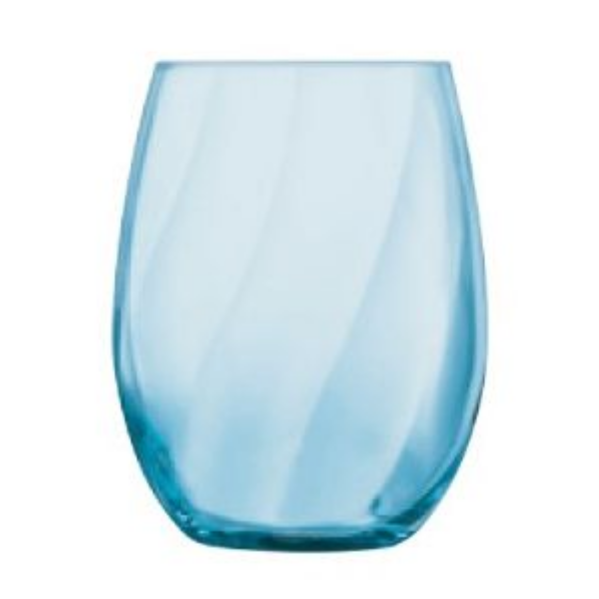 HIBALL Glass | C&S PRIMARY ARPEGE BLUE HIBALL 350ML (Set of 6)
