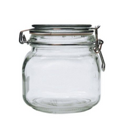 Pickle Cliptop Jar 12cm(H) × 9cm(W) 700ml - Set of 3