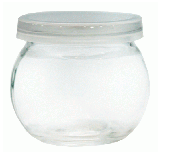 6 PACK SPICE JAR WITH PLASTIC SNAP OP LID 160 ML