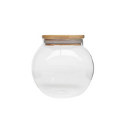 Round Jar Wooden Lid 800ml