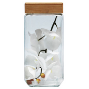 SQ JAR with Wooden Lid 2.1L - Set of 3