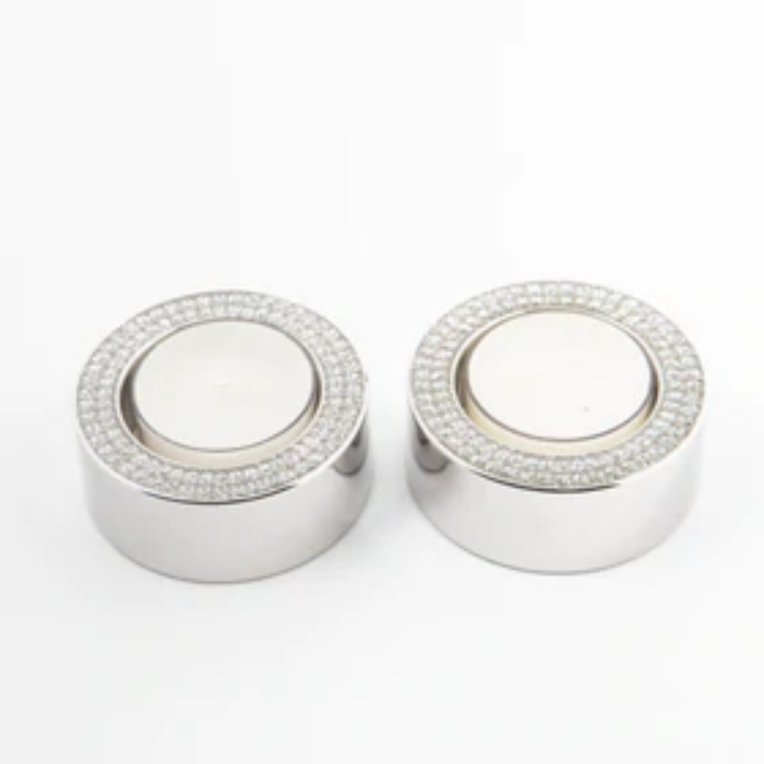 JENNA CLIFFORD - Set of 2 Diamond Tealight Small