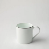 JENNA CLIFFORD - Premium Porcelain Mug With Black Band (Set of 4)