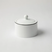 JENNA CLIFFORD - Premium Porcelain Sugar Pot With Black Band
