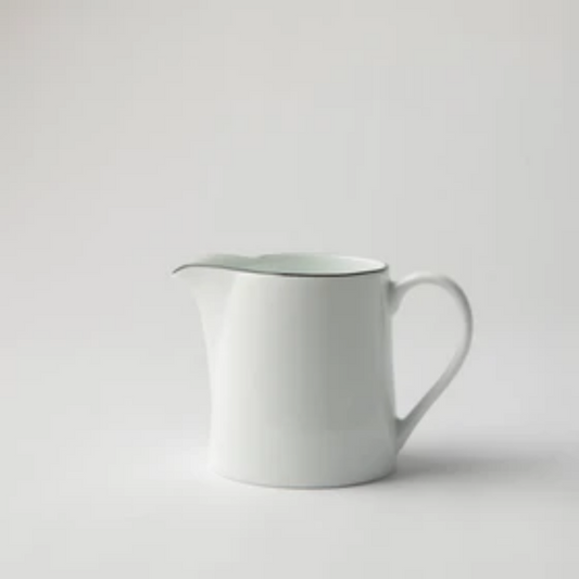 JENNA CLIFFORD - Premium Porcelain Creamer With Black Band