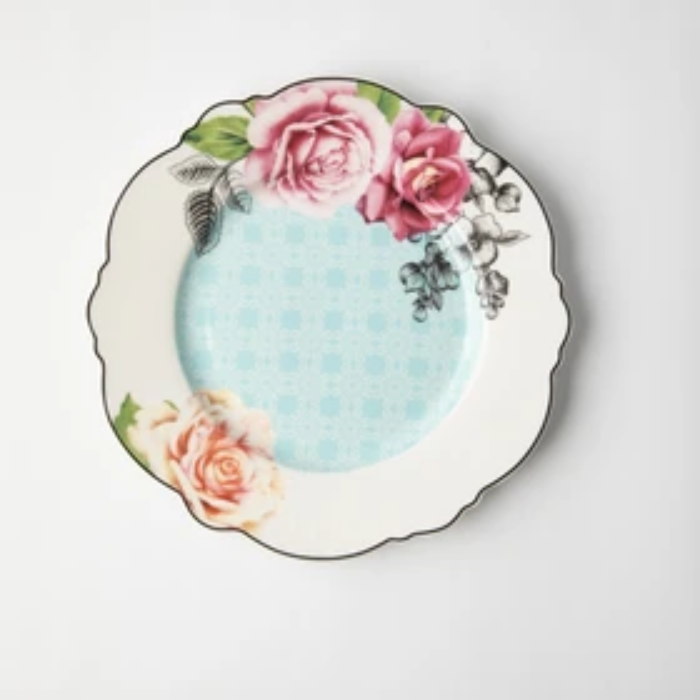 JENNA CLIFFORD - Wavy Rose Dinner Plate (Set of 4)