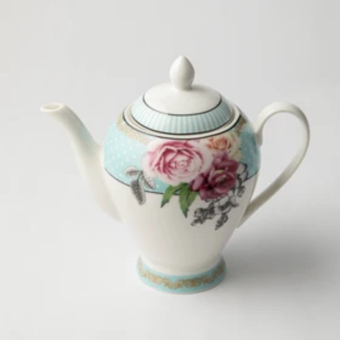 JENNA CLIFFORD - Wavy Rose Teapot