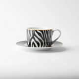 JENNA CLIFFORD - Serengeti Cup & Saucer in Gift Box (Set of 4)