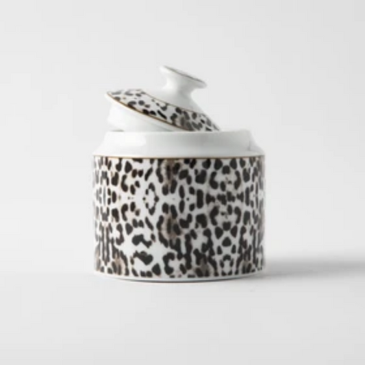 JENNA CLIFFORD - Leopard Sugar Pot