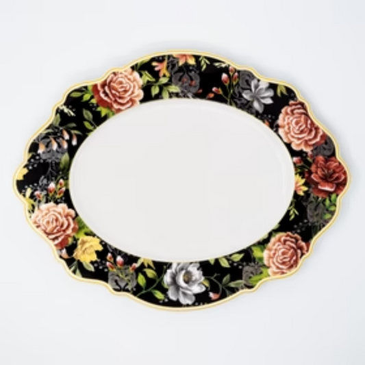 JENNA CLIFFORD - Botanica Rose Oval Platter