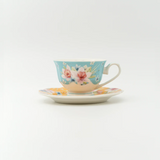 JENNA CLIFFORD - Jenna's Garden Cup & Saucer (Set of 4)