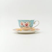 JENNA CLIFFORD - Jenna's Garden Cup & Saucer (Set of 4)