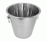 Wine Bucket With Rings Stainless Steel - 4L - 21cm × 21cm