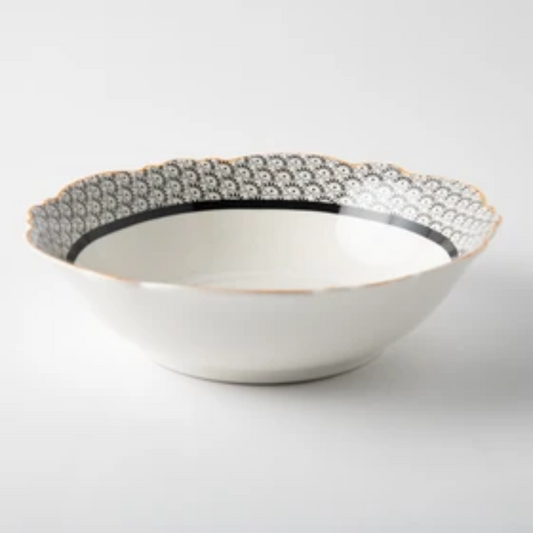 JENNA CLIFFORD - Midnight Bloom Salad Bowl 23cm