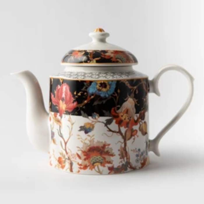 JENNA CLIFFORD - Midnight Bloom Tea Pot