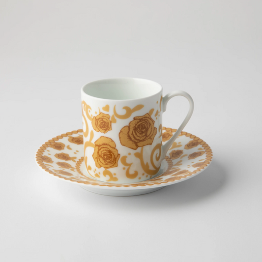 JENNA CLIFFORD - Milk & Honey Espresso Cup & Saucer Set of 2