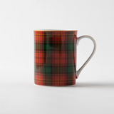 JENNA CLIFFORD - Red Tartan Mug in Gift Box (Set of 4)