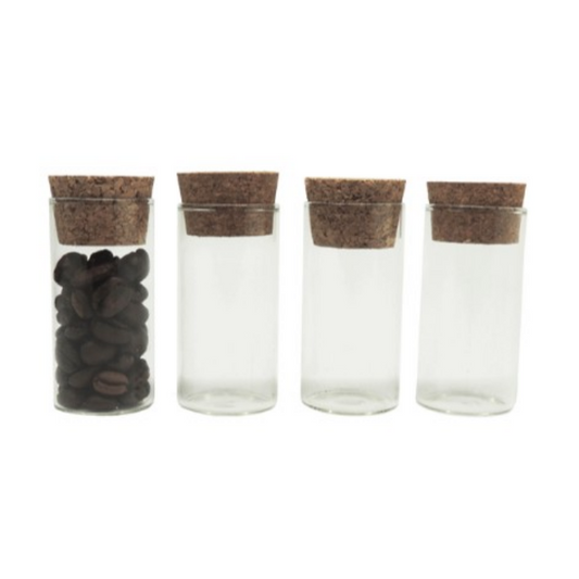 4PC Glass Tubes 5 x 3CM